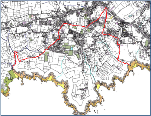 Canton de Bon Port map